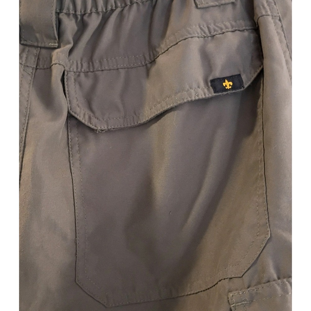 BSA Boy Scouts of America Switchback Uniform Shorts Youth Relaxed S Scouts Green - Picture 7 of 7
